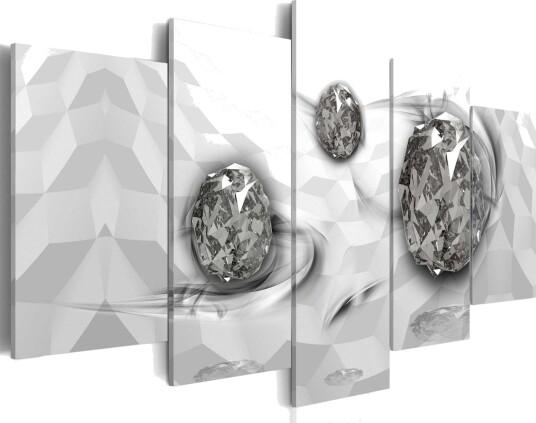 Bilde Immersed Silver 200x100 Artgeist sp. z o. o.