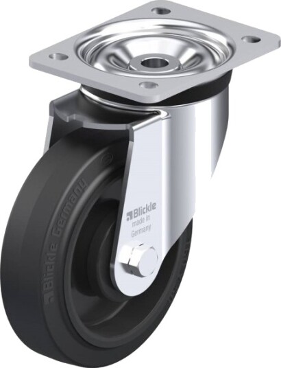 Blickle 43265 Lk-Poev 160Ka Hjul, Hjuldiameter 160 Mm, Bæreevne (Maks.) 400 Kg, 1 Stk