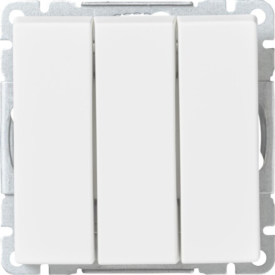 Abb Strømbryter 10631Uc-884 3 × 1-Polet, IP21, Hvit