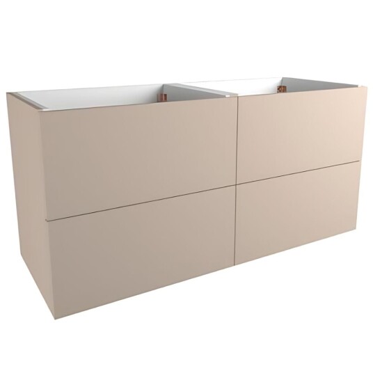 Vikingbad MIE Trend Servantskap B60-180cm Varm Beige / 120cm Dobbel 4skuff