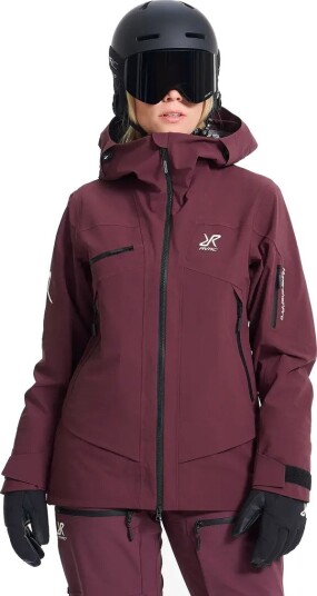 RevolutionRace Atlas 3L Ski Jacket Dame Mauve Wine Størrelse:S   Skalljakke Turjakke & Vindjakke