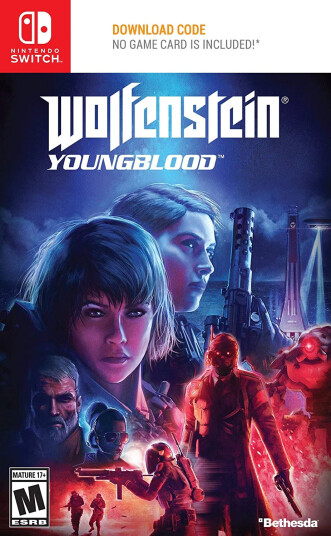 Bethesda Wolfenstein Youngblood Nintendo Switch Spill Digital kode i eske