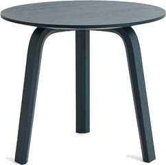 HAY Bella Salongbord Ø45xH39 Blå Kull