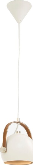 Aneta Lighting Taklampe Bow singel Hvit Takpendler