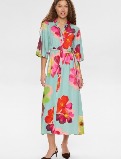 Nümph Nutassy Long Dress Blue 38