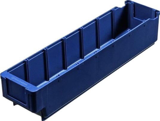 Schoeller Allibert ARCA 4532 Lagerboks blå 400x94x80 mm, Garasjeinnredning & oppbevaring