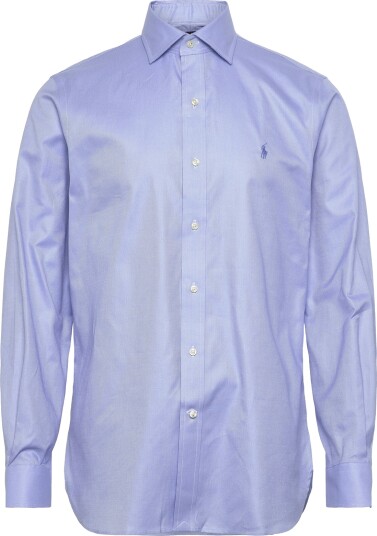 Polo Ralph Lauren Custom Fit Textured Shirt Blue 43 Polo Ralph Lauren Custom Fit Textured Shirt Blue 43