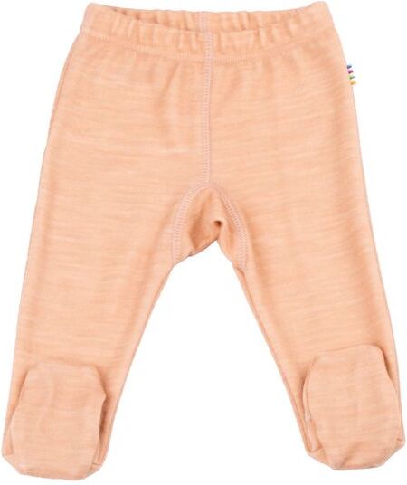 Joha Scarecrow Leggings Med Fot I Ull/bambus Peach