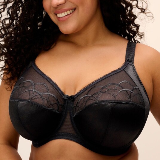 Elomi BH Cate Bra Svart J 100 Dame Elomi BH Cate Bra Svart J 100 Dame