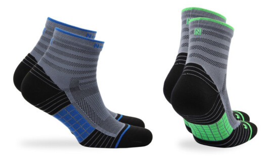 Norfolk Cheetah Cushioned Run Socks 2-pack Black - 39-42 Norfolk Cheetah Cushioned Run Socks 2-pack Black - 39-42
