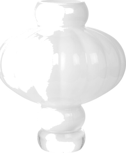 Louise Roe Balloon vase 40 cm Opal White