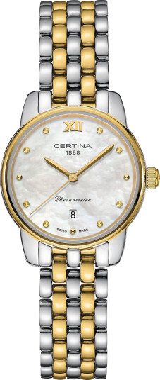 Certina DS-8 Lady 27 mm C0330512211801 - Dame - 27 mm - Analog - Kvarts urverk - Safirglass