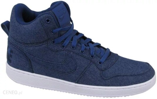 NIKE  Court Borough Mid Sneakers Mens Jeans Blue   Jeans Blue 47