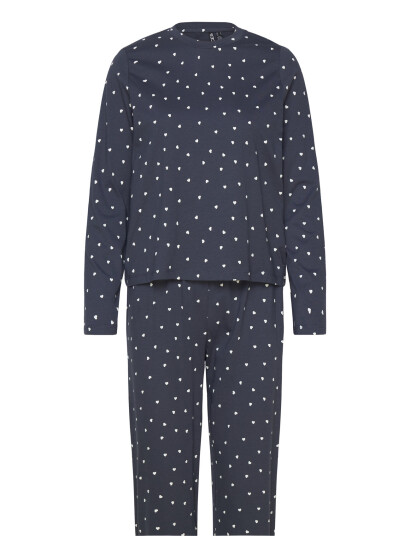 Pieces Pcnaya Ls Nightwear Set Navy XS Pieces Pcnaya Ls Nightwear Set Navy XS