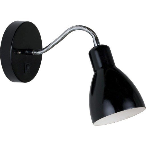 Nordlux Cyclone vegglampe svart