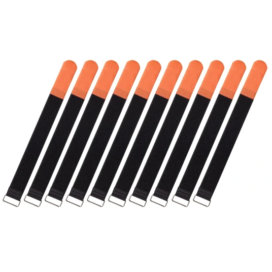 Rockboard Cable Ties 10 Pcs. Extra Large Oransje