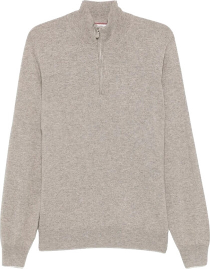 Brunello Cucinelli Herre Gensere & Hettegensere Beige 2XL,