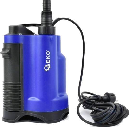 Geko Pumpe I Plast For Skittent Vann 750 W Med Innebygd Flyter 4