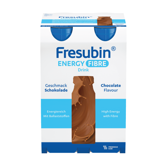 Fresubin Energy Fibre Drink sjokolade 4x200 ml Fresubin Energy Fibre Drink sjokolade 4x200 ml