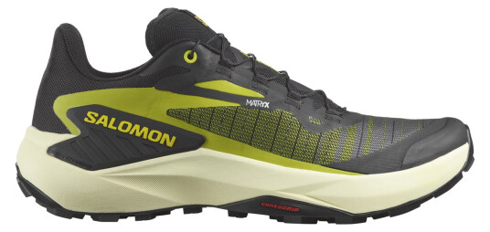 Salomon Genesis Black/sulphur Spring/transparent Yellow UK 11.5 / EU 46 2/3