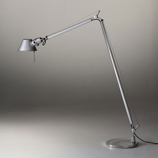 Artemide Tolomeo Reading Gulvlampe LED Alu Stue 167 Metallisk Artemide Tolomeo Reading Gulvlampe LED Alu Stue 167 Metallisk