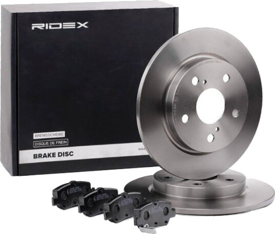 Bremseskiver og -klosser RIDEX 3405B0941