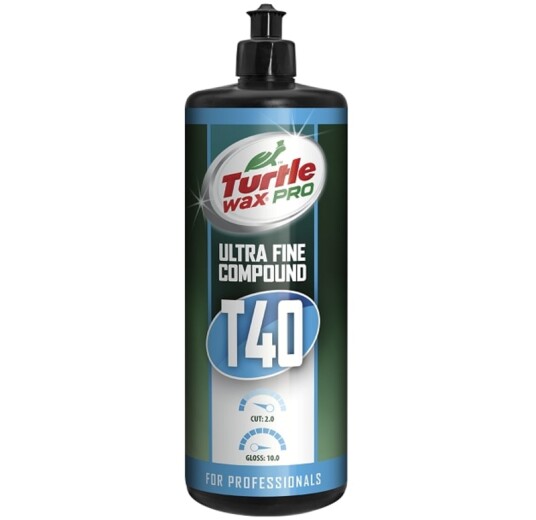 Turtle Wax Poleringsmiddel
T40 Ultra fin TW31573 Turtle Wax Poleringsmiddel
T40 Ultra fin TW31573