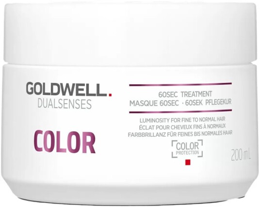 Goldwell Dualsenses Color 60S Treatment 200 ml Luminosity For Fine To Normal Hair Goldwell Dualsenses Color 60S Treatment 200 ml Luminosity For Fine To Normal Hair