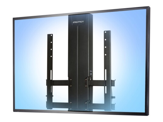 Ergotron monteringssett - glide - for LCD-skjerm - robust (HD), høydejusterbar - svart Ergotron monteringssett - glide - for LCD-skjerm - robust (HD), høydejusterbar - svart