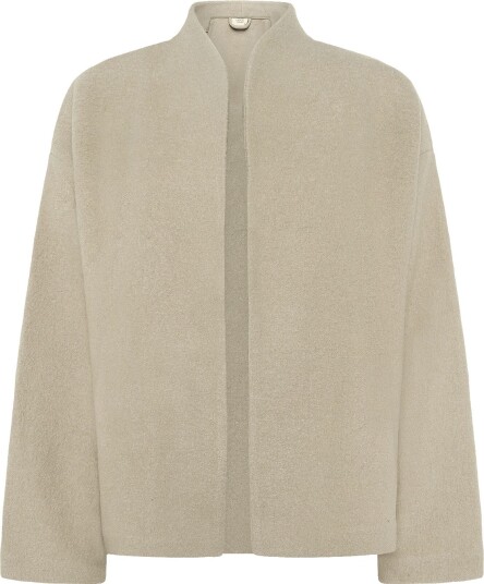A Part Of The Art Cape Jacket Heavy Knit Beige XS/S