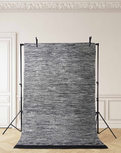 Ullteppe Savona svart Størrelse: 200 x 290 cm