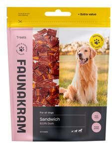 Faunakram godbiter m. and og sweet potato valuepack   300 g.