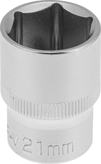 PELA 562399 Pipe Drivstørrelse 1/2", 6-Kant, Kort 21 mm