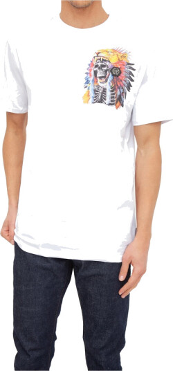 Philipp Plein Herre Topper Hvit 3XL,
