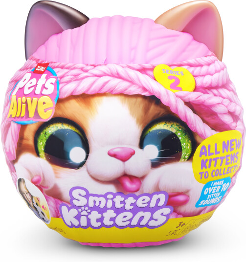 Pets Alive 20 cm Smitten Kittens Serie 2 Rosa