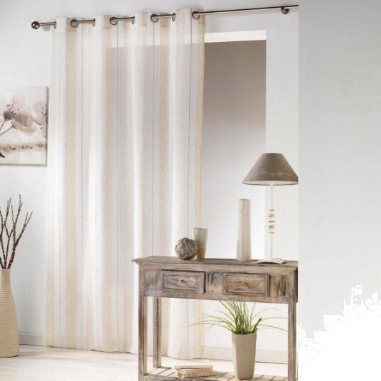 Douceur D`Interieur Gardin Til Vindu Med Ringer Helios 140 X 240 Cm Linfarget