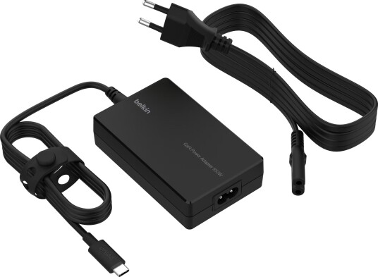 Belkin 100W GaN USB-C Hurtiglader, Sort - Mobillader