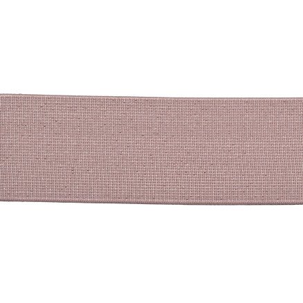 Diverse Lurex Elastikk 40 mm Rosa