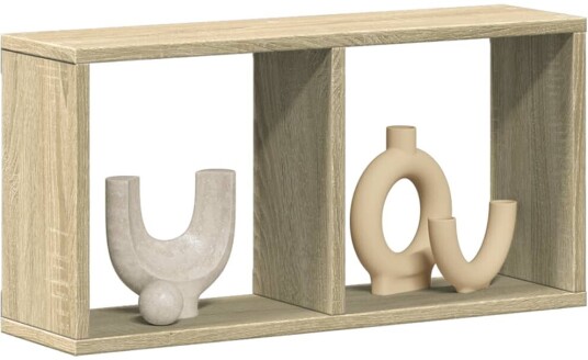 Veggskap 60x16x30 cm sonoma eik konstruert tre 8721158391674