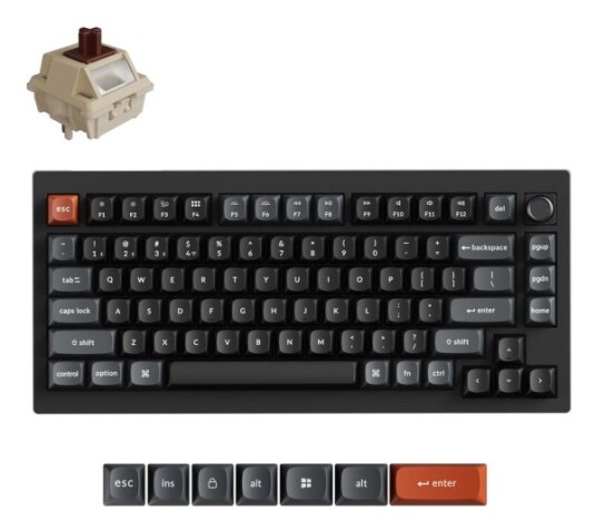 Keychron V1 Ultra V1U D3 Sort