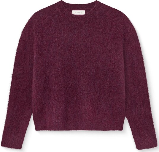 STUDIO FEDER Nina Hairy Strik Burgundy M