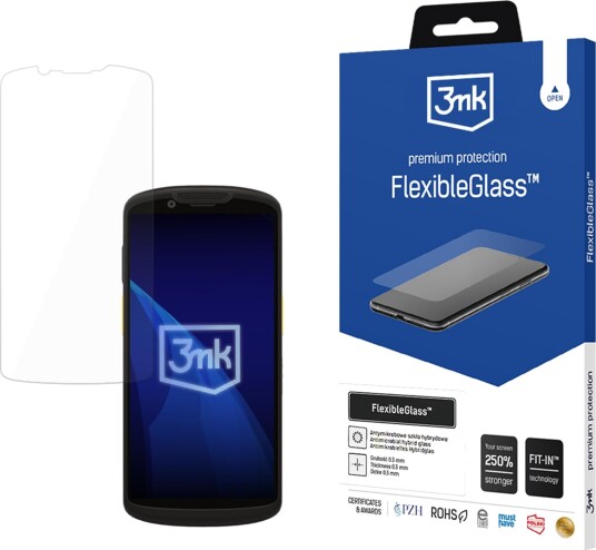 3Mk Flexibleglass Hybrid Glass For Zebra Tc 53/58/58E