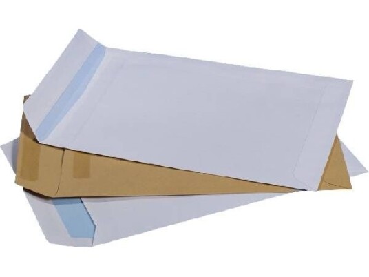 Herlitz Konvolutter B5 Sk (Selvklebende) Brune 50 Stk.