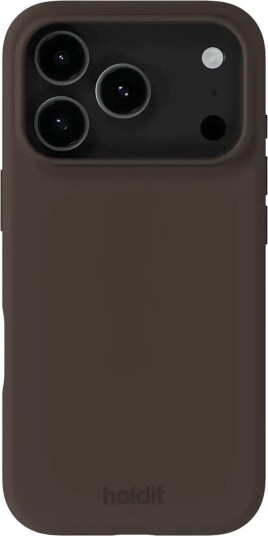 Holdit Silicone Case iPhone 17 Pro Max CHOCOLATE
