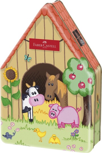 Faber Castell Connector Fiberpenner 18 Farger Bondegårdshus