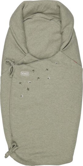 Voksi® Ull Wrap meadowgreen aop Voksi® Ull Wrap meadowgreen aop