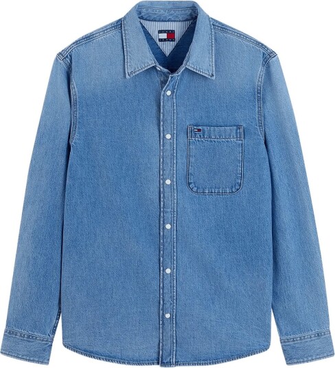 Tommy Jeans Regular Shirt Ext Dj8030 Blue XXL