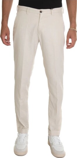 CC Collection Corneliani Herre Bukser Hvit 4XL, CC Collection Corneliani Herre Bukser Hvit 4XL,