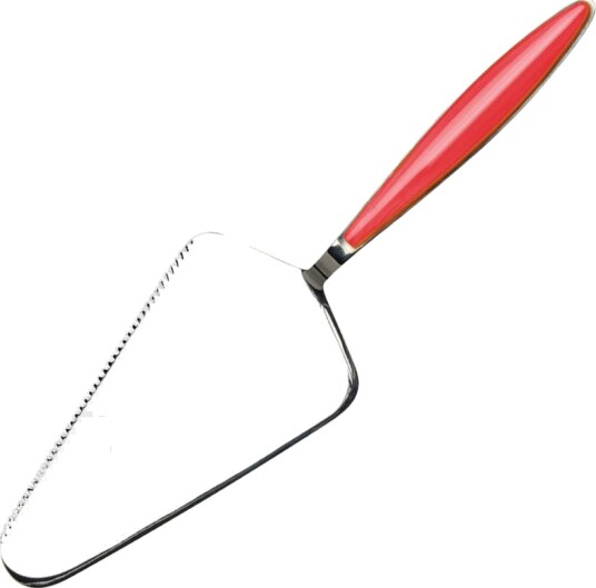 Guzzini Feeling kakespade 27 cm klar rød