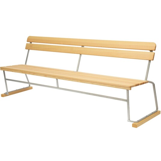 Grythyttan Stålmöbler Sofa 5 teak / svart